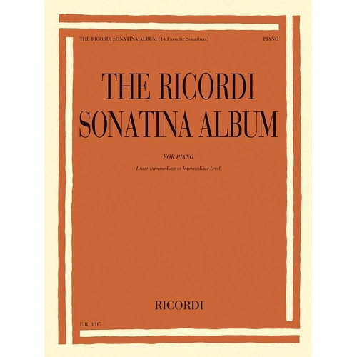 Ricordi Sonatina Album for Lower Intermediate to Intermediate Piano
