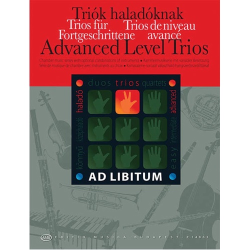 Advanced Level Trios Flex Ens (Music Score/Parts)