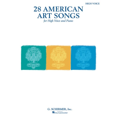 Schirmer - 28 American Art Songs High Voice/Piano