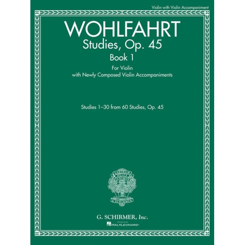 Studies Op 45 Book 1 Violin 