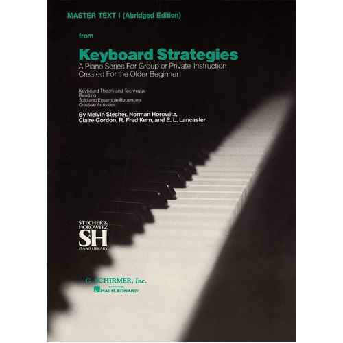 Keyboard Strategies Master Text 1 Abridged Edition (Softcover Book)