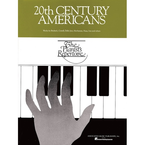 20th Century Americans Piano Collection (Softcover Book)