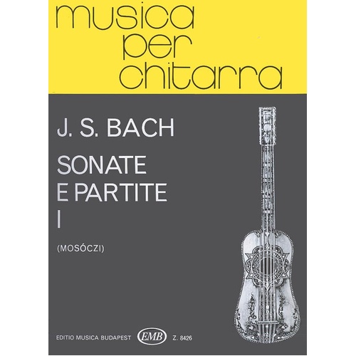 Sonate And Partite Sonatas Partitas Vol 1 Guitar (Softcover Book)