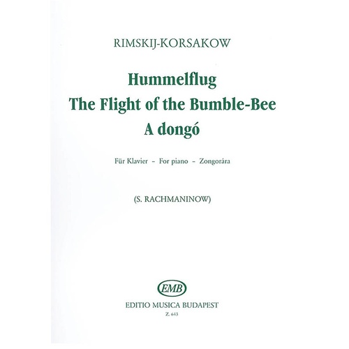 Flight Of The Bumblebee Arr Rachmaninoff (Softcover Book)
