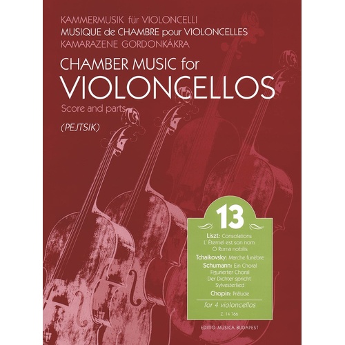 Chamber Music For Cellos Vol 13 (Music Score/Parts)