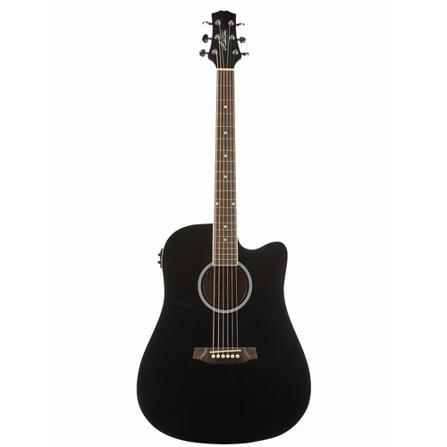 Ashton D20CEQBK Dreadnought Cutaway And Eq