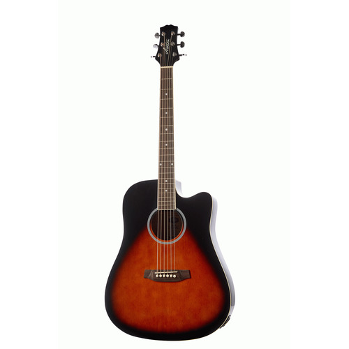 Ashton D20CEQTSB Dreadnought Cutaway And Eq