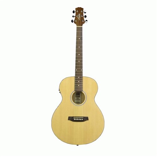 Ashton SL20EQNTM Slimline Acoustic Guitar w/ Cutaway & Pickup (Natural Matte)