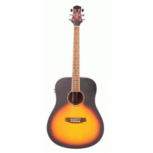 Ashton D26EQ Vsb Dreadnought Vintage Burst Eq