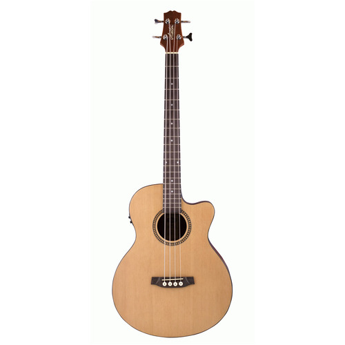 Ashton Acb400Ceqntm Acoustic Bass Guitar With Cutaway And Eq