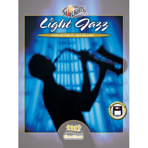 Light Jazz Book/Disk (Softcover Book/MIDI Disk)