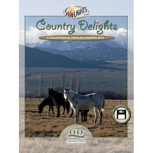 Country Delights Book/Disk (Softcover Book/MIDI Disk)