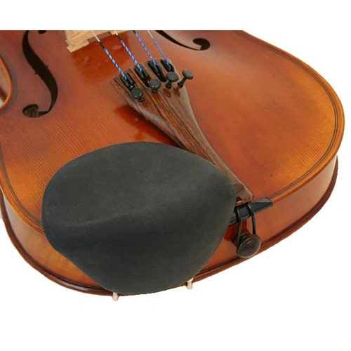 Violin Chinrest Cover Strad-Pad Black Standard Size Regular or Large