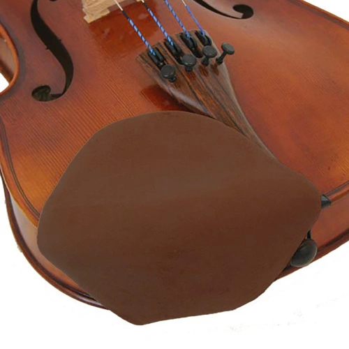Violin Chinrest Cover Strad-Pad Large Rosewood Colour