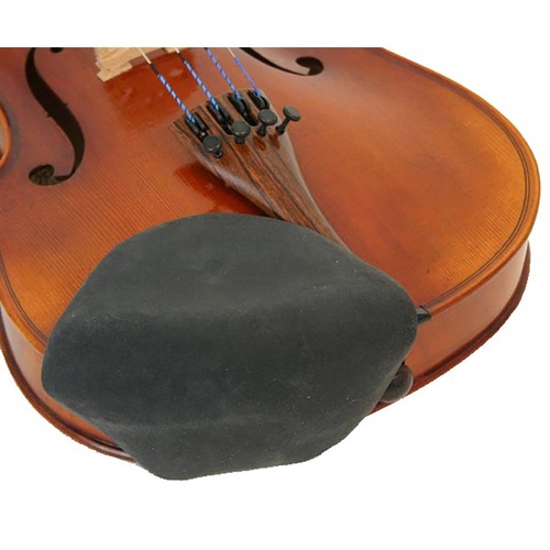 Violin Chinrest Cover Strad-Pad Black Large Size