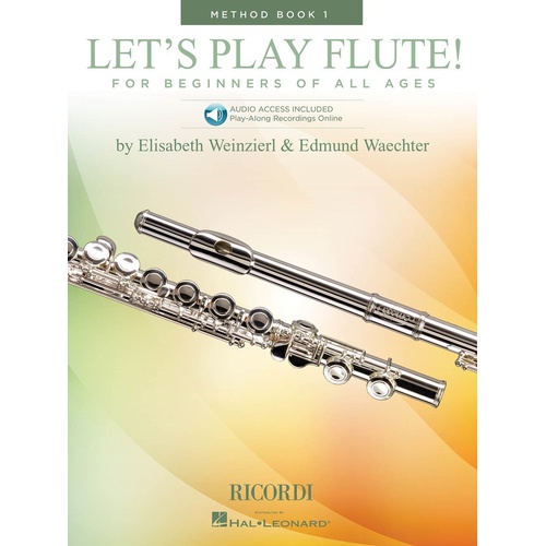 Lets Play Flute Method Book 1 Book/Online Audio (Softcover Book/Online Audio)