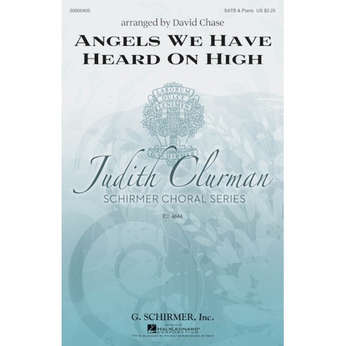 Angels We Have Heard On High SATB