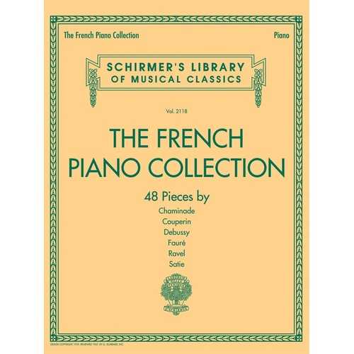 French Piano Collection 48 Pieces For Piano (Softcover Book)