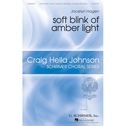 Soft Blink Of Amber Light SATB Divisi