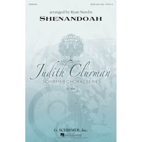 Shenandoah SATB/Cello