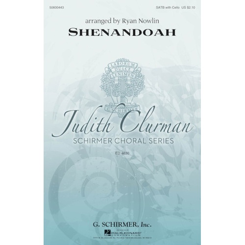 Shenandoah SATB/Cello