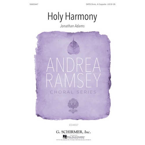 Holy Harmony SATB Divisi A Cappella