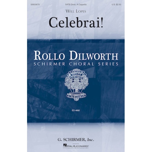 Celebrai SATB Divisi A Cappella