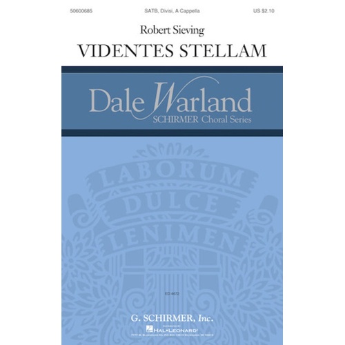 Videntes Stellam SATB Divisi A Cappella
