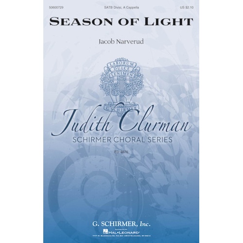 Season Of Light SATB Divisi A Cappella