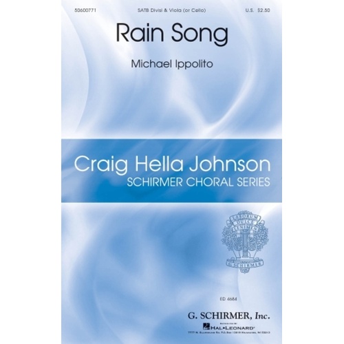 Rain Song SATB Divisi/Viola (Or Cello)
