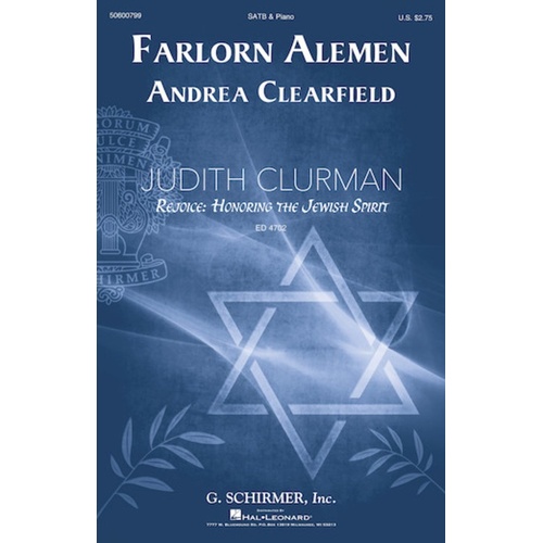 Farlorn Alemen SATB