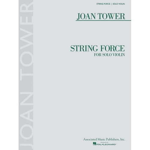 Tower - String Force For Solo Violin (Softcover Book)