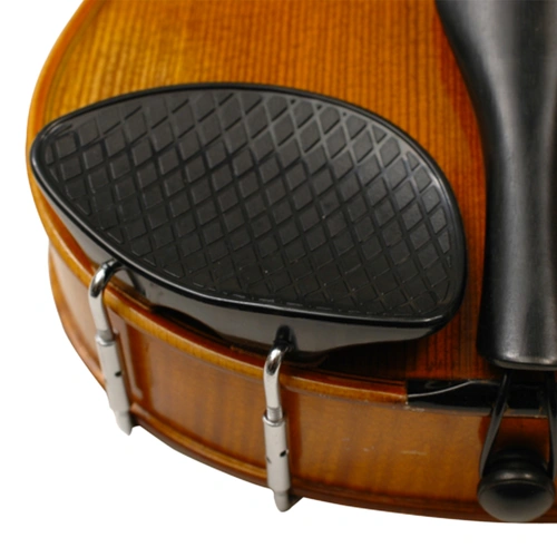 Violin Chinrest Mulko Style Bakelite 4/4-3/4 Crisscross Plate