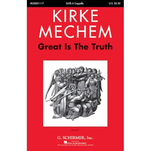 Great Is The Truth SATB A Cappella
