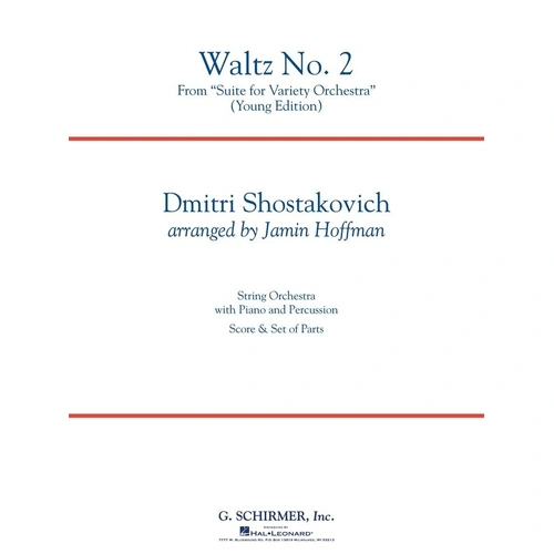 Waltz No. 2 for String Orchestra (Young Edition) SO3-4 SC/PTS