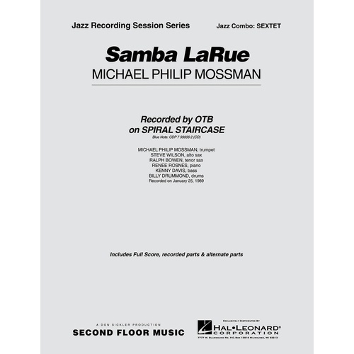 Samba Larue Jazz Combo Gr 4-5 (Music Score/Parts)
