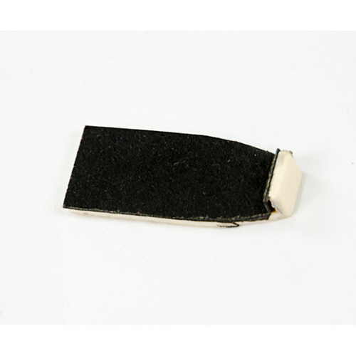 Violin Bow Tip with Plastic Fibre Lining, Made in Germany, 27mm Length, 11.5mm Width, Straight
