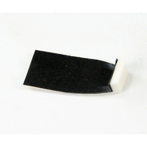 Violin Bow Tip with Fibre Bone Lining, Bent, Made in Germany, 27mm Length, 11.5mm Width