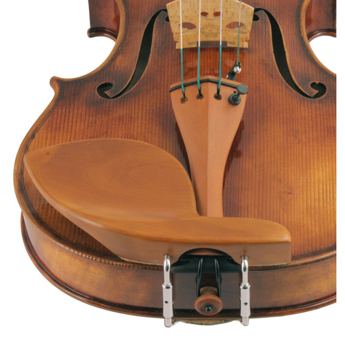 Violin Chinrest Guarneri Style Over-the-Tailpiece Boxwood