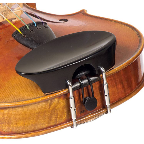 Violin Chinrest Flesch Style New Model Ebony