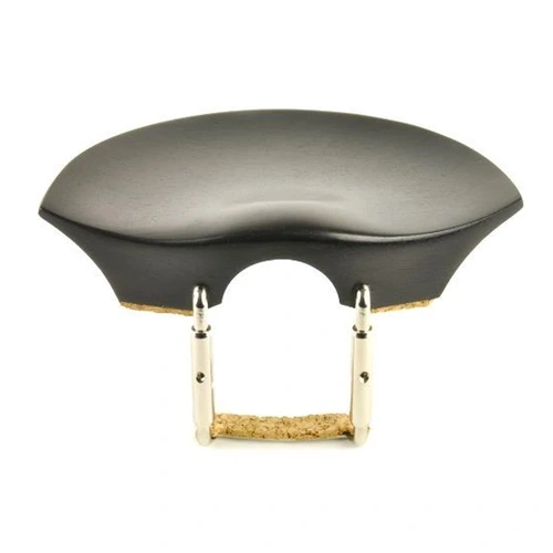 Violin Chinrest Flesch Style Old Model Ebony