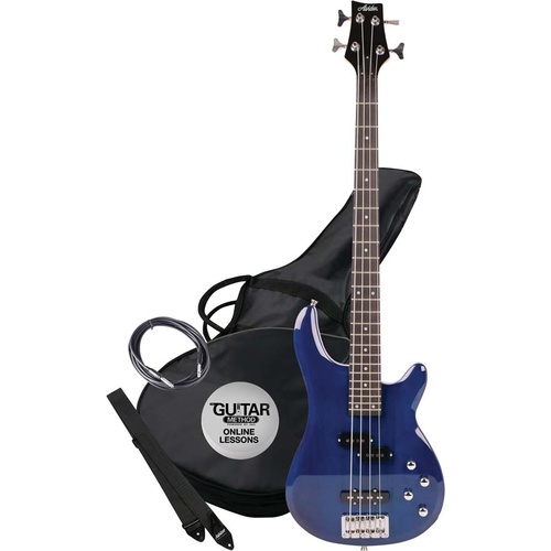 Ashton AB4TDB Bass Guitar Only Dark Blue