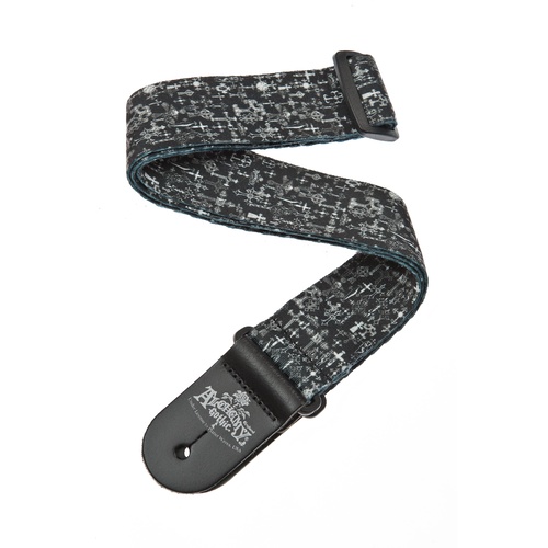 Planet Waves Alchemy Guitar Strap, Gothic Crosses