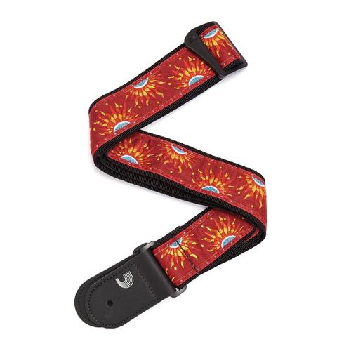  Planet Waves Woven Guitar Strap, Sun