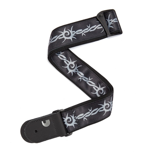 Planet Waves Woven Guitar Strap, Barbed Wire