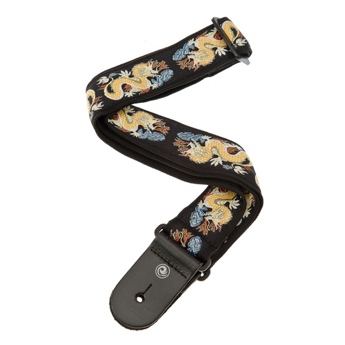 Planet Waves Woven Guitar Strap, Dragon