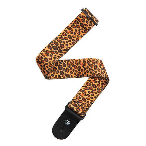 Planet Waves Woven Guitar Strap, Leopard