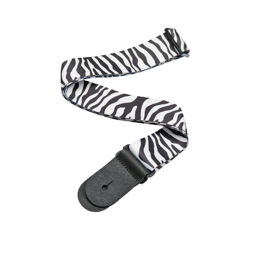 Planet Waves Woven Guitar Strap, Zebra