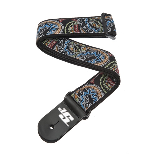 Planet Waves Joe Satriani Guitar Strap, Snakes Mosaic