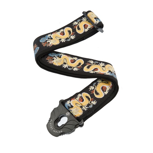 Planet Waves Planet Lock Guitar Strap, Dragon